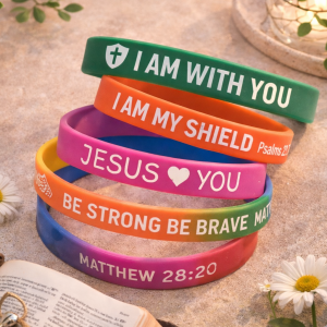Bible Verse Wristbands Set