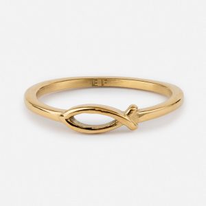 Jesus Fish Symbol Ring